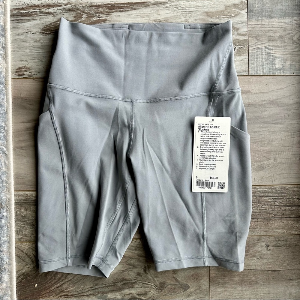 NWT Lululemon Align HR Short 8”